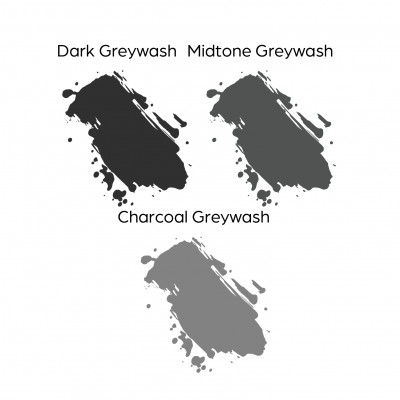 Charcoal Greywash Set — World Famous Tattoo Ink — Теневой набор красок для тату